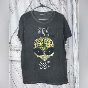 NWT Prince Peter Collection “Far Out” Alien T-Shirt Gray M